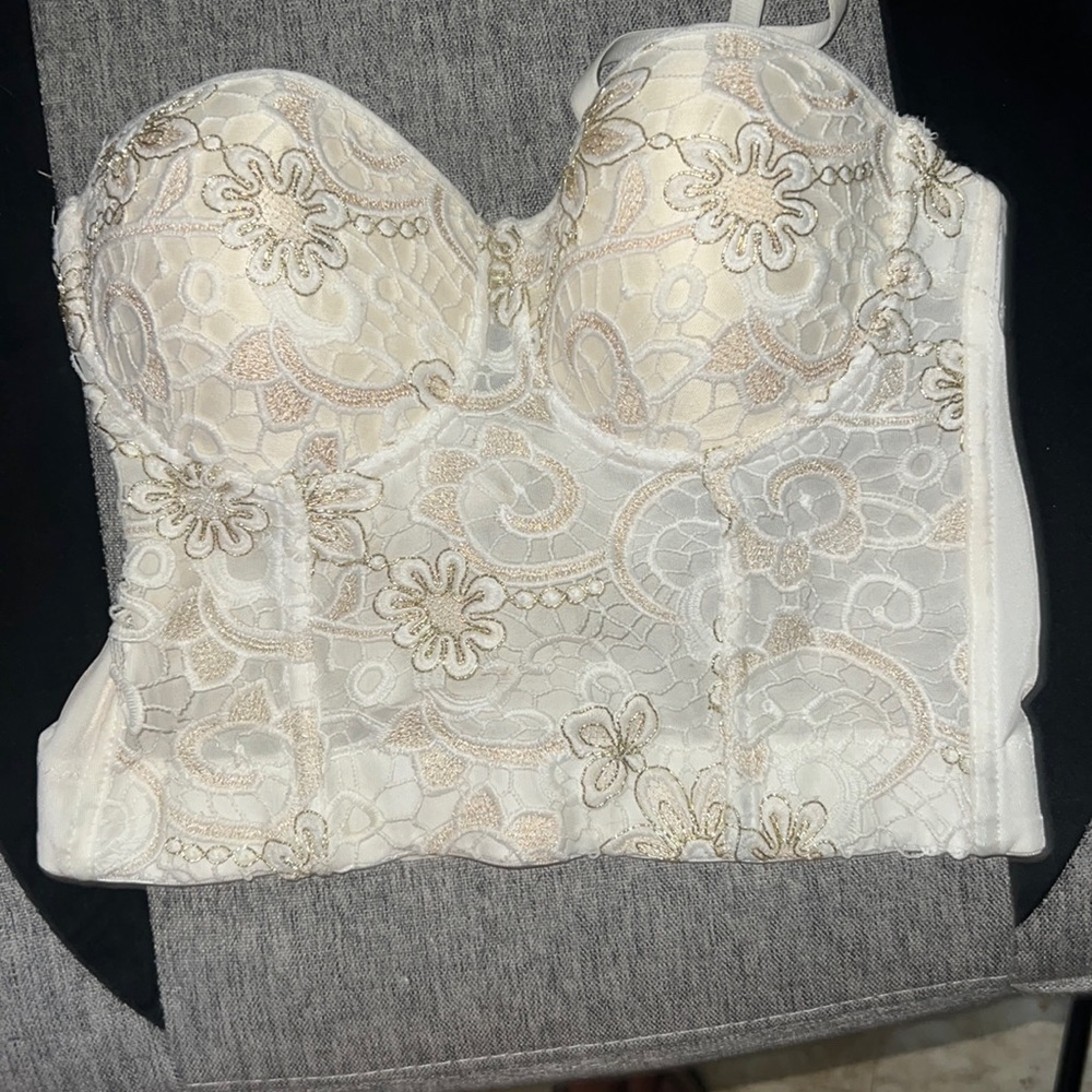 white corset